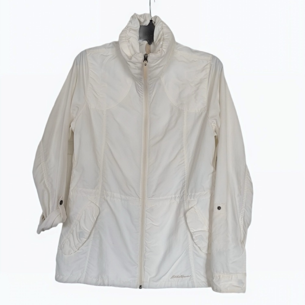 Eddie Bauer Travex Zip Jacket — VGC, Lightweight Travel Layer Size TM